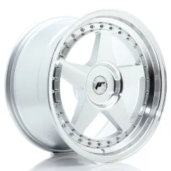 Felga JR Wheels JR6 18x9 (3/4/5 śrub) ET20-35 Silver Machined Face Blank największy sklep tuningowy w Polsce!