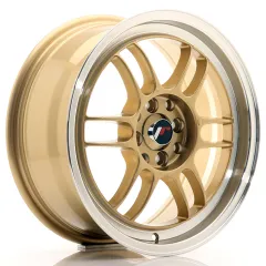 Felga JR Wheels JR7 16x7 4x100/4x114,3 ET38 Gold w/ Machined Lip największy sklep tuningowy w Polsce!