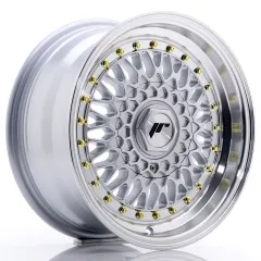 Felga JR Wheels JR9 15x7 4x100/4x108 ET20 Silver w/ Machined Lip największy sklep tuningowy w Polsce!