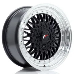 Felga JR Wheels JR9 16x7,5 4x100/4x108 ET25 Gloss Black w/ Machined Lip największy sklep tuningowy w Polsce!