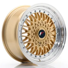 Felga JR Wheels JR9 16x7,5 4x100/4x108 ET25 Gold w/ Machined Lip największy sklep tuningowy w Polsce!