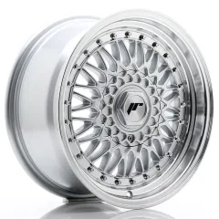 Felga JR Wheels JR9 16x7,5 4x100/4x108 ET25 Silver w/ Machined Lip+Silver Rivets największy sklep tuningowy w Polsce!