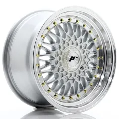 Felga JR Wheels JR9 16x8 (3/4/5 śrub) ET25 Silver w/ Machined Lip Blank największy sklep tuningowy w Polsce!