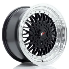 Felga JR Wheels JR9 16x8 4x100/4x108 ET25 Gloss Black w/ Machined Lip największy sklep tuningowy w Polsce!