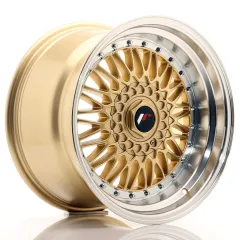 Felga JR Wheels JR9 17x10 5x112/5x120 ET20 Gold w/ Machined Lip największy sklep tuningowy w Polsce!
