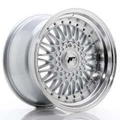 Felga JR Wheels JR9 17x10 5x112/5x120 ET20 Silver w/ Machined Lip+Silver Rivets największy sklep tuningowy w Polsce!