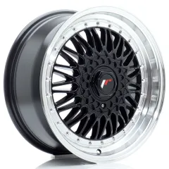 Felga JR Wheels JR9 17x7,5 4x100/4x108 ET20 Gloss Black w/ Machined Lip największy sklep tuningowy w Polsce!