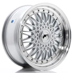 Felga JR Wheels JR9 17x7,5 (3/4/5 śrub) ET20-35 Silver w/ Machined Lip+Silver Rivets Blank największy sklep tuningowy w Polsce!