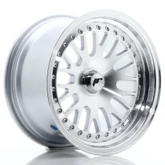Felga JR Wheels JR10 15x8 (3/4/5 śrub) ET20 Silver Machined Face Blank największy sklep tuningowy w Polsce!