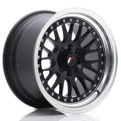 Felga JR Wheels JR10 15x8 4x100/4x108 ET20 Matt Black w/ Machined Lip największy sklep tuningowy w Polsce!