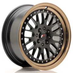 Felga JR Wheels JR10 16x7 4x100/4x108 ET30 Matt Black w/ Bronze Lip największy sklep tuningowy w Polsce!