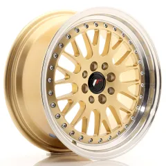 Felga JR Wheels JR10 16x7 4x100/4x108 ET30 Gold w/ Machined Lip największy sklep tuningowy w Polsce!