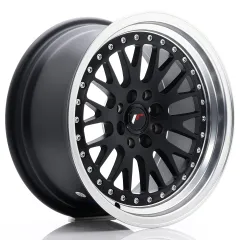 Felga JR Wheels JR10 16x8 4x100/4x108 ET20 Matt Black w/ Machined Lip największy sklep tuningowy w Polsce!