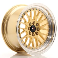 Felga JR Wheels JR10 16x8 4x100/4x108 ET20 Gold w/ Machined Lip największy sklep tuningowy w Polsce!