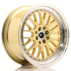 Felga JR Wheels JR10 17x8 4x100/4x114,3 ET35 Gold w/ Machined Lip największy sklep tuningowy w Polsce!