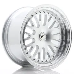 Felga JR Wheels JR10 17x9 (3/4/5 śrub) ET25-30 Silver Machined Face Blank największy sklep tuningowy w Polsce!