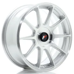 Felga JR Wheels JR11 17x7 (3/4/5 śrub) ET20-38 Silver Machined Face Blank największy sklep tuningowy w Polsce!