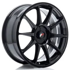 Felga JR Wheels JR11 18x7,5 (4 śrub) ET20-40 Gloss Black Blank największy sklep tuningowy w Polsce!
