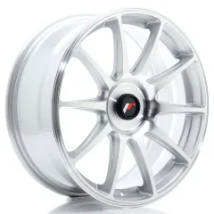 Felga JR Wheels JR11 18x7,5 (3/4/5 śrub) ET20-40 Silver Machined Face Blank największy sklep tuningowy w Polsce!