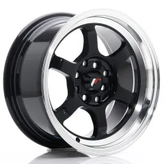 Felga JR Wheels JR12 15x7,5 4x100/4x114,3 ET26 Gloss Black największy sklep tuningowy w Polsce!