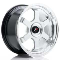 Felga JR Wheels JR12 16x8 (3/4/5 śrub) ET20-22 Hyper Silver Blank największy sklep tuningowy w Polsce!