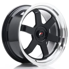 Felga JR Wheels JR12 17x8 (3/4/5 śrub) ET35 Gloss Black Blank największy sklep tuningowy w Polsce!