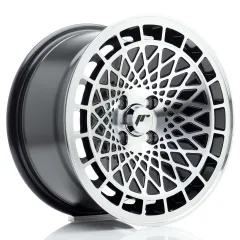 Felga JR Wheels JR14 15x8 4x100 ET25 Gloss Black Machined Face największy sklep tuningowy w Polsce!
