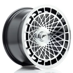 Felga JR Wheels JR14 15x8 (4/5 śrub) ET15-25 Gloss Black Machined Face Blank największy sklep tuningowy w Polsce!