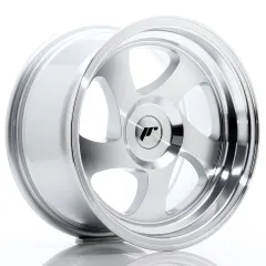 Felga JR Wheels JR15 15x8 (3/4/5 śrub) ET20 Silver Machined Face Blank największy sklep tuningowy w Polsce!