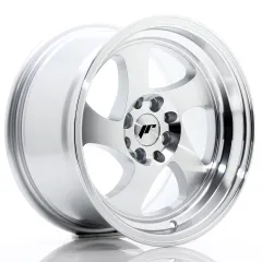 Felga JR Wheels JR15 15x8 4x100/4x108 ET20 Silver Machined Face największy sklep tuningowy w Polsce!