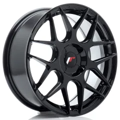 Felga JR Wheels JR18 17x7 (4 śrub) ET20-40 Gloss Black Blank największy sklep tuningowy w Polsce!