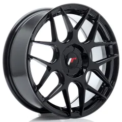 Felga JR Wheels JR18 17x7 (5 śrub) ET20-40 Gloss Black Blank największy sklep tuningowy w Polsce!