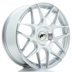 Felga JR Wheels JR18 17x7 (3/4/5 śrub) ET20-40 Silver Machined Face Blank największy sklep tuningowy w Polsce!