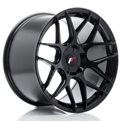 Felga JR Wheels JR18 18x10,5 (5 śrub) ET0-25 Gloss Black Blank największy sklep tuningowy w Polsce!