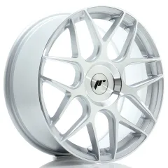 Felga JR Wheels JR18 18x7,5 (3/4/5 śrub) ET20-40 Silver Machined Face Blank największy sklep tuningowy w Polsce!