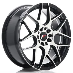 Felga JR Wheels JR18 18x7,5 5x112/5x114,3 ET40 Black Machined Face największy sklep tuningowy w Polsce!