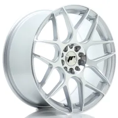 Felga JR Wheels JR18 18x8,5 5x112/5x114,3 ET45 Silver Machined Face największy sklep tuningowy w Polsce!