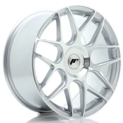 Felga JR Wheels JR18 18x8,5 (3/4/5 śrub) ET20-45 Silver Machined Face Blank największy sklep tuningowy w Polsce!