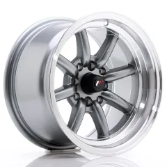Felga JR Wheels JR19 14x8 4x100/4x114,3 ET-13 Gun Metal w/ Machined Lip największy sklep tuningowy w Polsce!