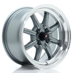 Felga JR Wheels JR19 15x8 4x100 ET20 Gun Metal w/ Machined Lip największy sklep tuningowy w Polsce!