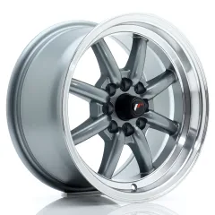 Felga JR Wheels JR19 15x8 4x100/4x108 ET20 Gun Metal w/ Machined Lip największy sklep tuningowy w Polsce!