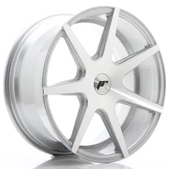 Felga JR Wheels JR20 18x8,5 (3/4/5 śrub) ET25-40 Silver Machined Face Blank największy sklep tuningowy w Polsce!