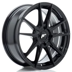 Felga JR Wheels JR21 17x7 (4 śrub) ET20-40 Gloss Black Blank największy sklep tuningowy w Polsce!