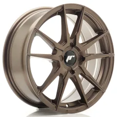 Felga JR Wheels JR21 17x7 (4 śrub) ET20-40 Matt Bronze Blank największy sklep tuningowy w Polsce!