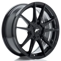 Felga JR Wheels JR21 17x7 (5 śrub) ET20-40 Gloss Black Blank największy sklep tuningowy w Polsce!