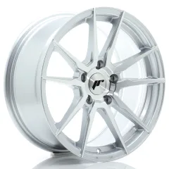 Felga JR Wheels JR21 17x8 5x120 ET35 Silver Machined Face największy sklep tuningowy w Polsce!