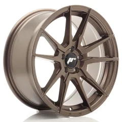 Felga JR Wheels JR21 17x8 5x100 ET35 Matt Bronze największy sklep tuningowy w Polsce!