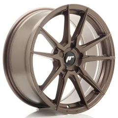 Felga JR Wheels JR21 18x8 (5 śrub) ET20-40 Matt Bronze Blank największy sklep tuningowy w Polsce!