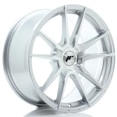 Felga JR Wheels JR21 18x8,5 (4/5 śrub) ET20-45 Silver Machined Face Blank największy sklep tuningowy w Polsce!
