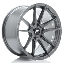 Felga JR Wheels JR21 18x9,5 (5 śrub) ET20-40 Hyper Gray Blank największy sklep tuningowy w Polsce!